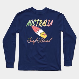 Australia surf board Long Sleeve T-Shirt